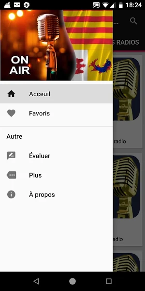 Stations Radio de Provence-Alp Screenshot 2
