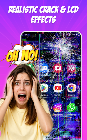 Fake Broken: Screen Prank Screenshot 1