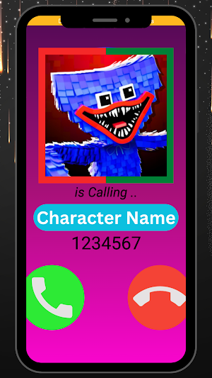 Wuggy Huggy Fake Call. Screenshot 2