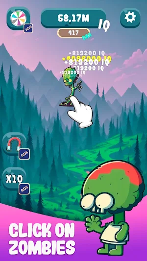 Zombie Merge Evolution Clicker Screenshot 2