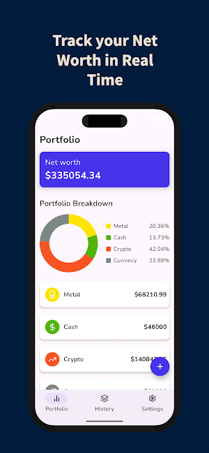 WealthWise: Asset Tracker Screenshot 0