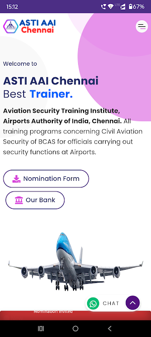 ASTI AAI Chennai Screenshot 0