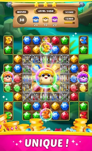 Jewels Charm: Match 3 Legend Screenshot 0
