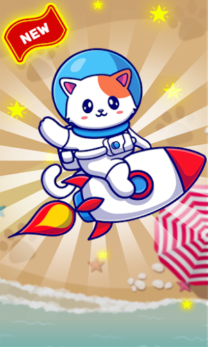 Cat Heaven- Merge, evolve cats Screenshot 0