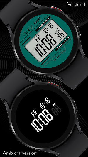 CELEST5492 Retro Digital Watch Screenshot 0