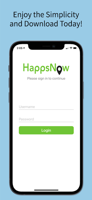 HappsNow Ticket Scanner Screenshot 1