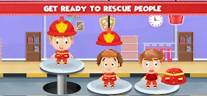 Little Fireman Rescue Adventure Screenshot 1