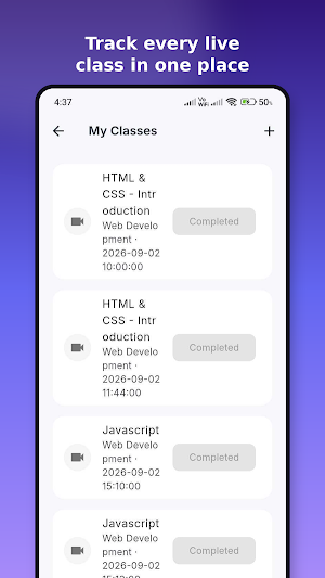 M Live Class Screenshot 2