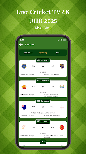 Live Cricket TV 4K UHD 2025 Screenshot 2