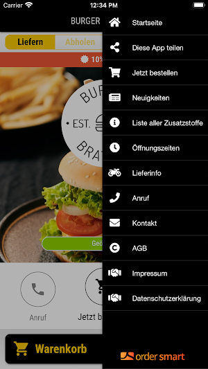 BURGER BRATEREI Screenshot 2