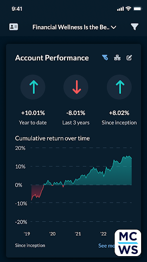 MCWS Client App Screenshot 0