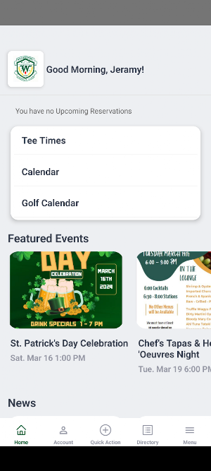 Williamsport CC Screenshot 1