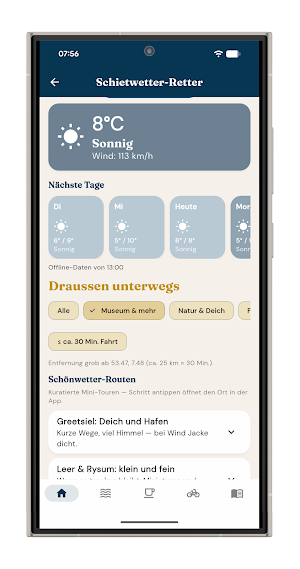 Tide & Tee: Ostfriesland - App Screenshot 2
