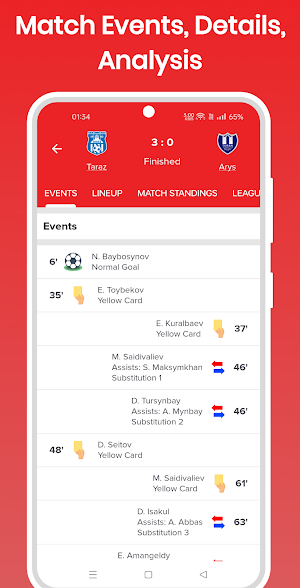 Football Live Score, Soccer Screenshot 2