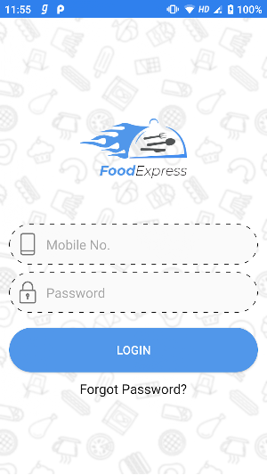 FoodExpress Driver Screenshot 1