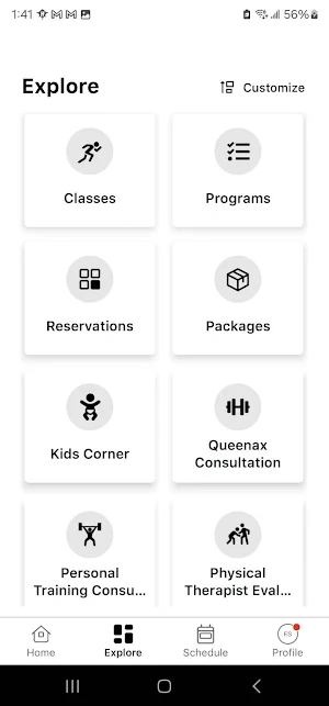 Henry Ford Genesys Health Club Screenshot 1