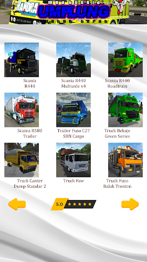 Mod Bussid Umplung Muat Berat Screenshot 3