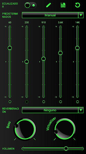 SKIN PLAYERPRO V3 DARK GREEN Screenshot 3