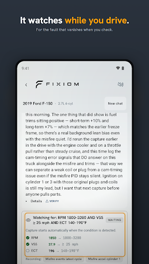 Fixiom: AI Mechanic & OBD2 Screenshot 1