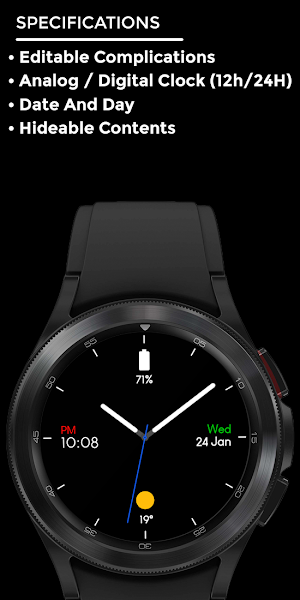 Nostanight - watch face Screenshot 3