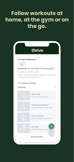 Live Thrive Screenshot 2