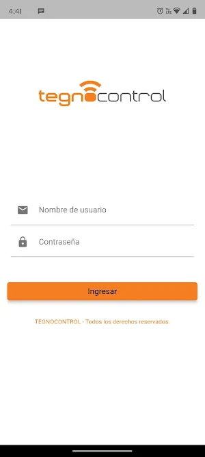 TEGNOCONTROL Screenshot 0