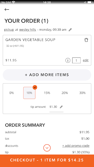 Rise Juicery Screenshot 3