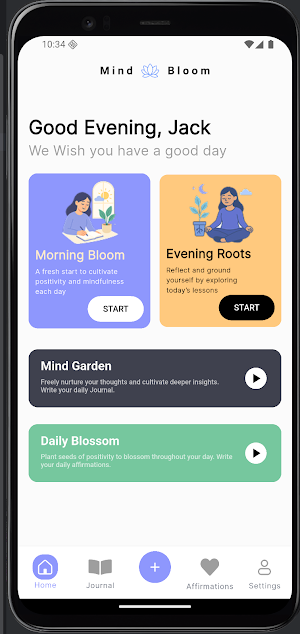 MindBloom - Manifest & Reflect Screenshot 2