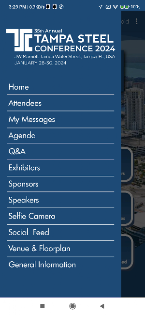 Tampa Steel Conference 2024 Screenshot 0
