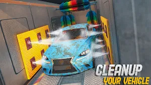 Mobile Car Wash Workshop: Service Truck Games Screenshot 0