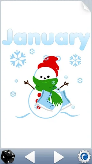 Days and Months Flashcards Game Screenshot 1