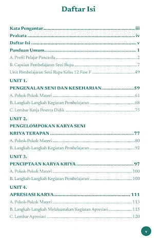 Buku Seni Rupa Klas 12 Merdeka Screenshot 1