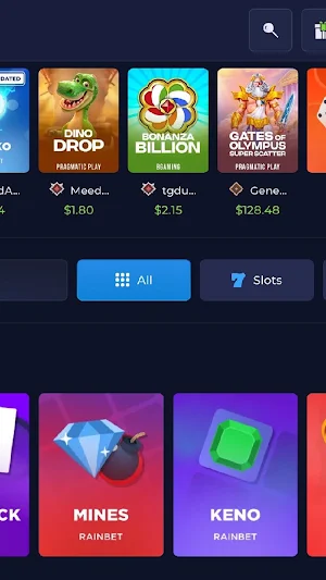 Rainbet Screenshot 2