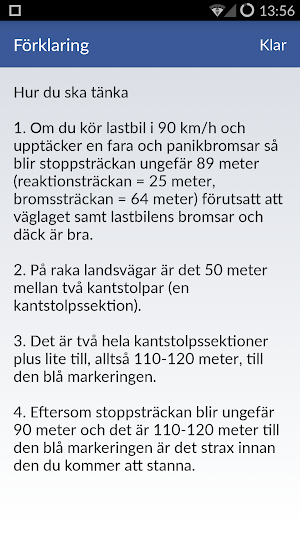 iKörkort Lastbil Screenshot 3