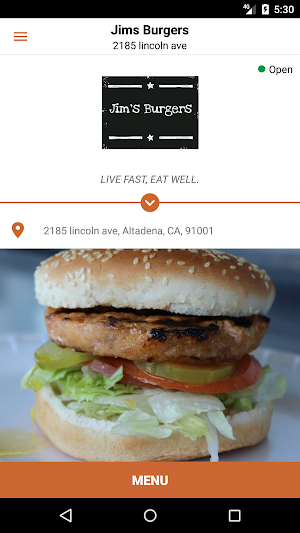 Jim's Burgers Screenshot 0