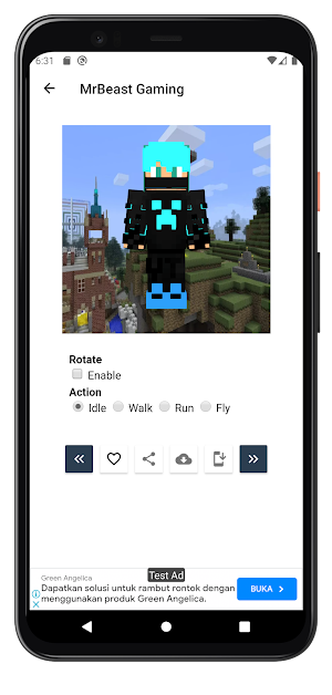 MrBeast Skin For Minecraft Screenshot 1