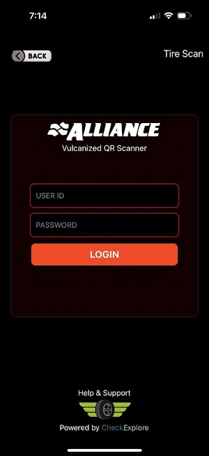 Alliance Tire locator Screenshot 1