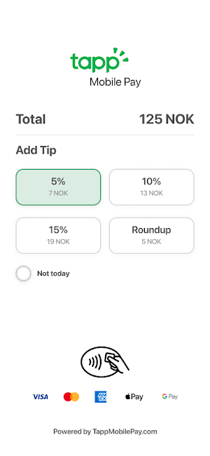 Tapp Mobile Pay Screenshot 1