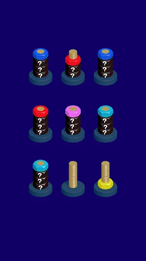 Nut Stack Challenge 3D Game Screenshot 3