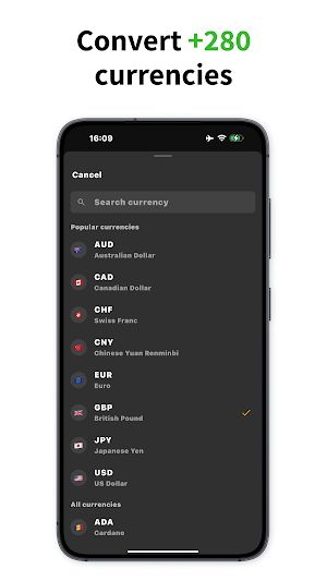 Convertly - Currency Converter Screenshot 1