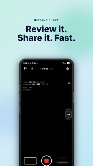 Dual Recorder: ShootOnce Video Screenshot 2