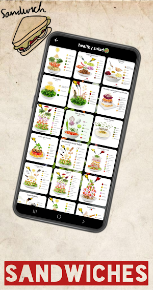 sandwiches: avocado and cheese Screenshot 3