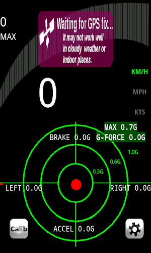 Speedometer with G-FORCE meter Screenshot 2