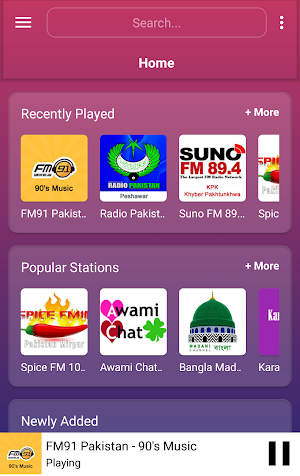A2Z Pakistan FM Radio | 140 Radios | Music & Songs screenshot 1