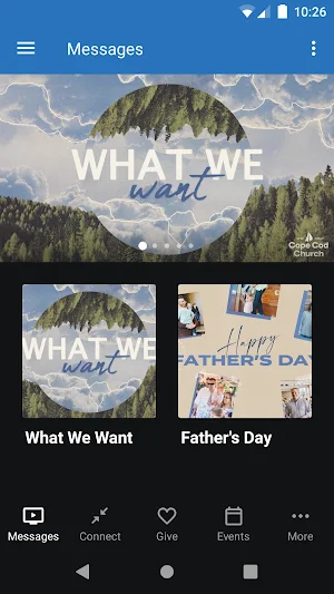 Cape Cod Church App Screenshot 0