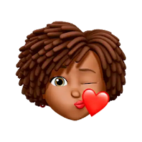 Black People Memoji Stickers f