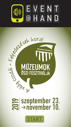 Múzeumok Őszi Fesztiválja EVENT@HAND Screenshot 0