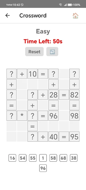 MathCrossProf – Math Puzzle Screenshot 2
