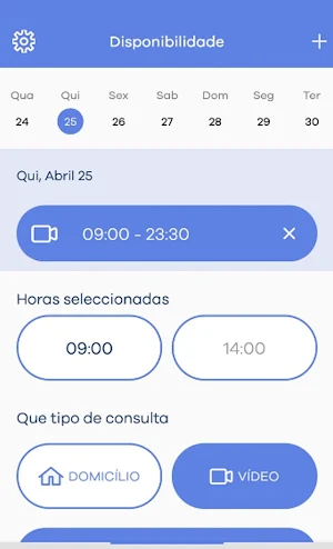 Doutor24h-Médicos Screenshot 1