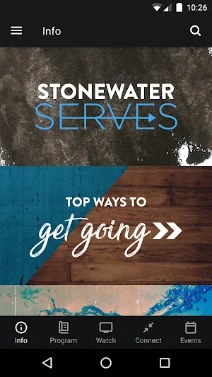 StoneWater Church Screenshot 0